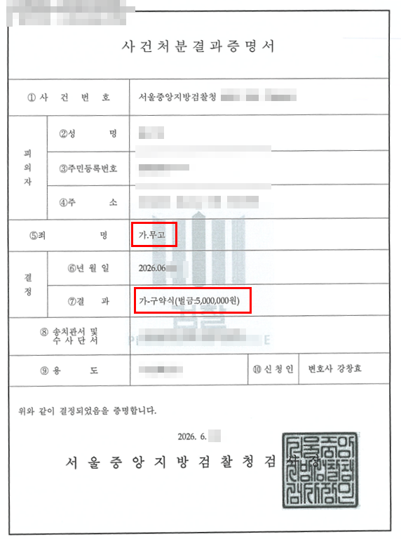 성범죄무고죄 역고소